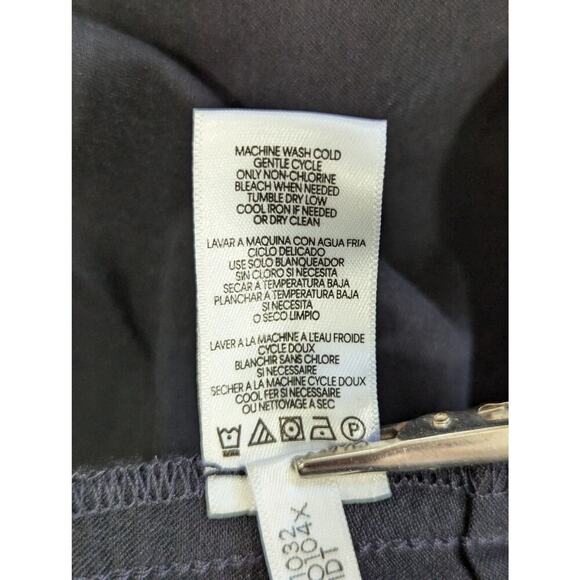 NWOT! CALVIN KLEIN! SLEEK BLACK TOTAL STRETCH SPANDEX WALKING SHORTS! SIZE L - Picture 8 of 10